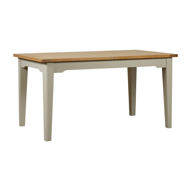 Brambly Cottage Helaine Extendable Solid Oak Dining Table Wayfair.co.uk